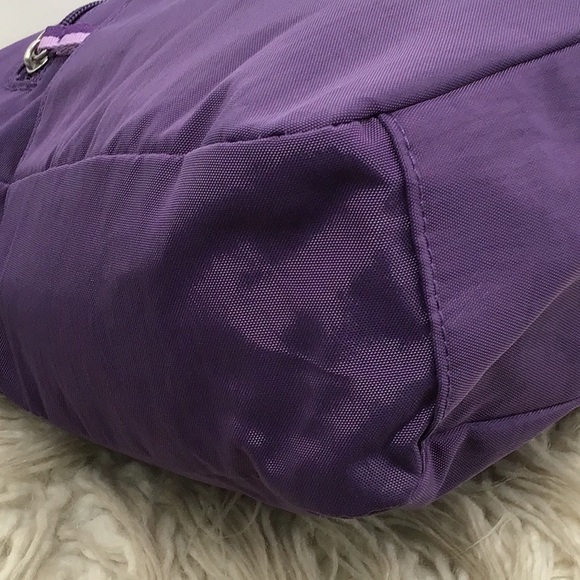 Baggallini Purple Nylon Crossbody Bag - Picture 9 of 13